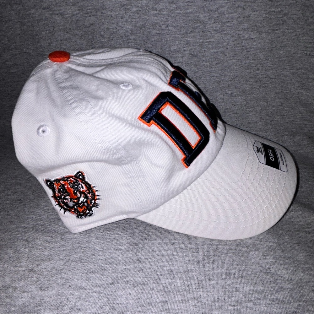 ⚾️🐯 Detroit Tigers Marquee Relaxed Fit Adjustable White Hat 🐯⚾️ - Picture 6 of 13